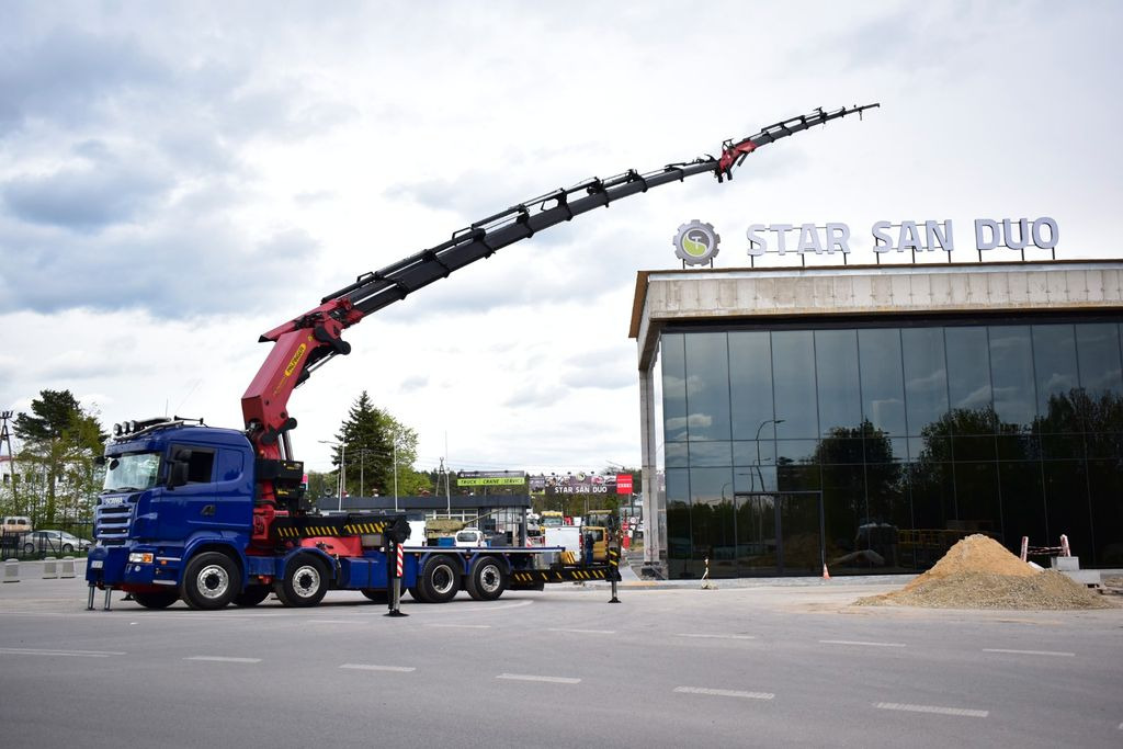 Leasing of Scania R480 8x2 PALFINGER PK 150002 FLY JIB WINCH CRANE  Scania R480 8x2 PALFINGER PK 150002 FLY JIB WINCH CRANE: picture 10