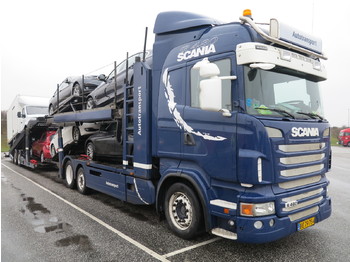 Autotransporter truck Scania R480 Highline 6x2 KTT Metago/Metago 10-cars: picture 1
