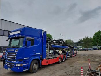 Autotransporter truck Scania R490+ Kassbohrer Intago Pro: picture 1