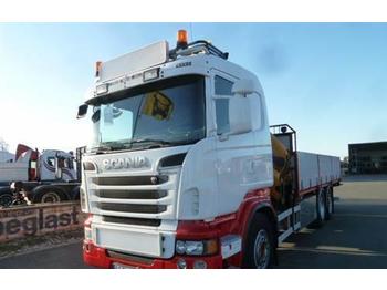 Dropside/ Flatbed truck Scania R500: picture 1