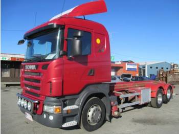 Skip loader truck Scania R500: picture 1