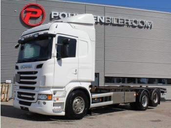 Container transporter/ Swap body truck Scania R500: picture 1