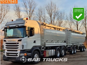 Tank truck Scania R500 6X2 V8 Liftachse Compressor Standklima Euro 5: picture 1