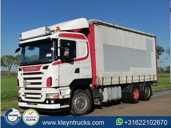 Curtainsider truck Scania R500 6x2 manual kooiaap: picture 1