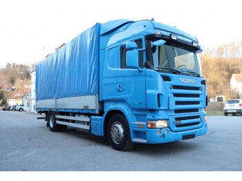Curtainsider truck Scania R500  V8 Retarder 4x2 LBW AHK E5: picture 1