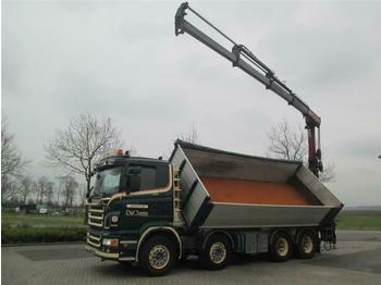 Tipper Scania R560 V8 8X4 WITH HMF1820 K4 EURO 4: picture 1