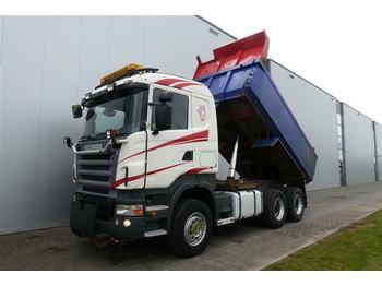 Tipper Scania R620 6X4 MANUAL RETARDER FULL STEEL HUBREDUCTION: picture 1