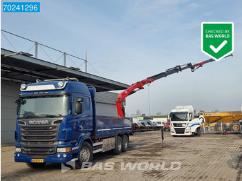Dropside/ Flatbed truck SCANIA R 730
