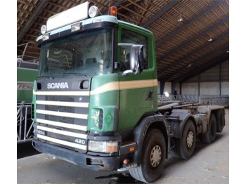 Hook lift truck Scania R 124: picture 1