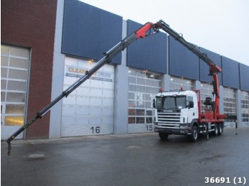 Tablet regeringstid Overleve Scania R 124.470 6x4 Retarder Palfinger 40 ton/meter Kran + Jib for sale,  truck, 42500 EUR - 2235662