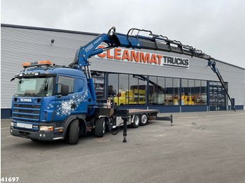 Crane truck Scania R 144.530 Fassi 90 ton/meter laadkraan + Fly-Jib: picture 1