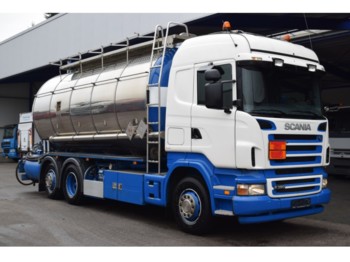 Tank truck for transportation of fuel Scania R 380, 342000 km!, Inox - Oil - Fuel tank, 6x2, Highline: picture 1