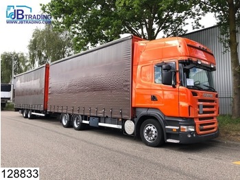 Curtainsider truck Scania R 380 6x2, Retarder, Airco, 3 Pedals, Combi, Jumbo, Mega: picture 1