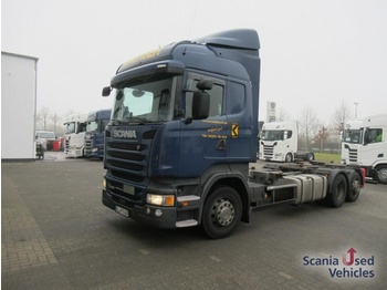 Container transporter/ Swap body truck Scania R 410 LB6x2MNB Highline Euro 6 SCR only: picture 1