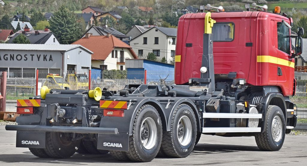 Hook lift truck Scania R 420 Abrollkipper *6x4* Top Zustand !: picture 6