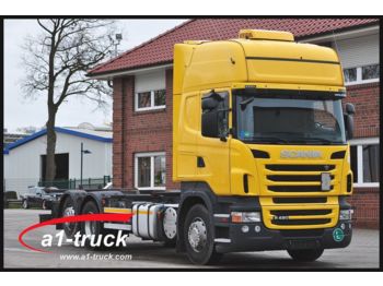 Container transporter/ Swap body truck Scania R 420 LB 6x2 MNB, BDF, EEV, Retarder,: picture 1