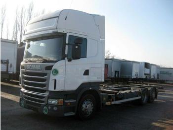 Container transporter/ Swap body truck Scania - R 440 Jumbo BDF 7.82 EEV: picture 1