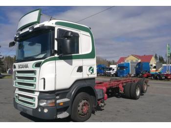 Container transporter/ Swap body truck Scania R 480: picture 1