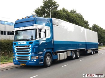 Isothermal truck Scania R 480 Euro 5 / Retarder / Flower Combi READY FOR WORK / 48CC: picture 1