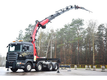 Crane truck SCANIA R 480