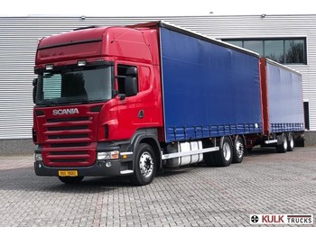 Curtainsider truck Scania R 480 Topline / Retarder / COMBI: picture 1