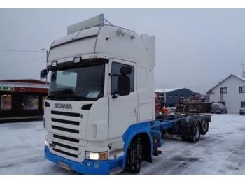 Container transporter/ Swap body truck Scania R 500: picture 1