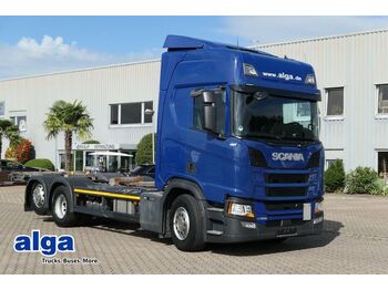Container transporter/ Swap body truck Scania R 500 6x2, BDF, Retarder, Klima, Euro 6, AHK: picture 1