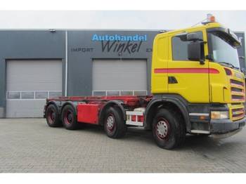 Container transporter/ Swap body truck Scania R 500 8X4 MANUAL GEAR: picture 1