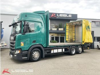 Curtainsider truck Scania R 500 B6X2*4 NB Glas Transport* 70t Zggw.*  TOP: picture 1