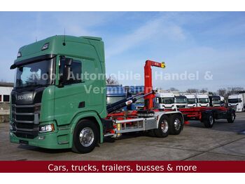 Hook lift truck Scania R 500 LL HigLine Hyva-20.60S*Retarder/Standklima: picture 1