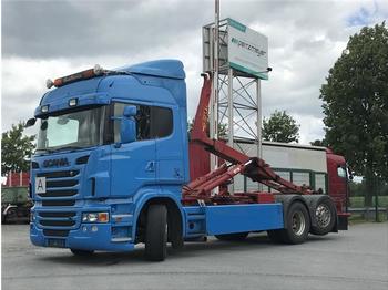 Hook lift truck Scania - R 500 V 8 Hyva Abroller 20 60 S: picture 1