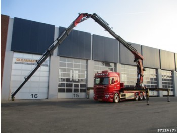 Truck Scania R 520 8x4 V8 Euro 6 Palfinger 92 t/m Kran + Fly-Jib: picture 1