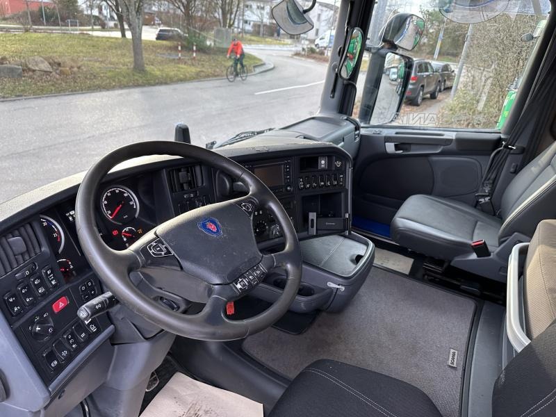 Cab chassis truck, Crane truck Scania R 580 6x2 Kurzholz LOGLIFT 125 ZT 93: picture 19