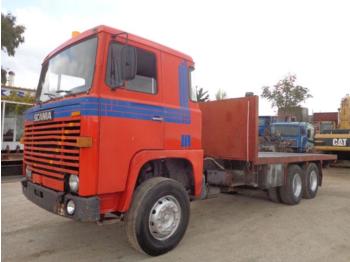 Dropside/ Flatbed truck Scania SCANIA VABIS 141 (6X2): picture 1