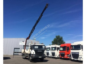 Dropside/ Flatbed truck Scania Scania P 410: picture 1