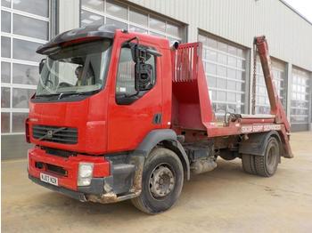 Skip loader truck 2007 Volvo FL-240