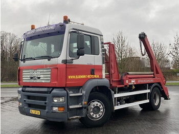 MAN TGA 18.310 4X2 EURO 3 FULL STEEL HYVALIFT - skip loader truck