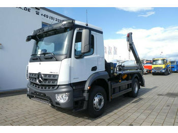 Skip loader truck Mercedes-Benz 1833/4x2 AROCS -3.900 Radstand