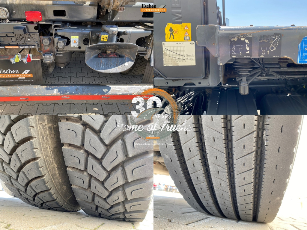 Skip loader truck Mercedes-Benz 2643 L 6x4