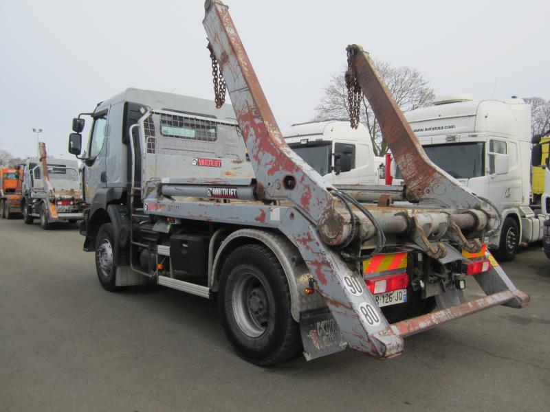 Skip loader truck Renault Kerax 460 DXI