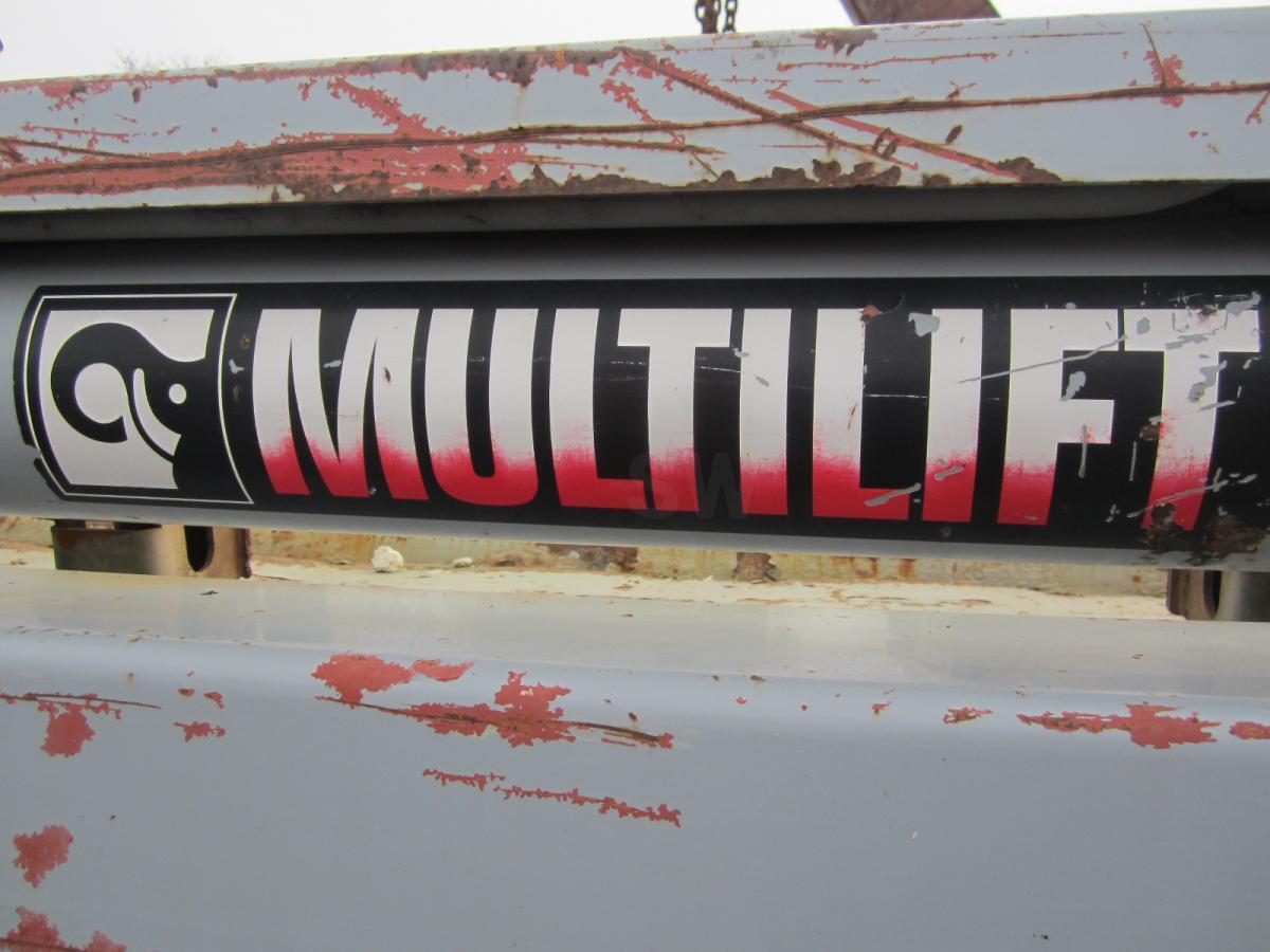 Skip loader truck Renault Kerax 460 DXI