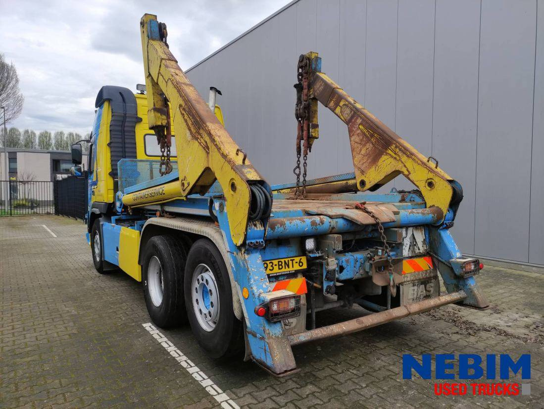 Skip loader truck Volvo FMX 460 6x2 - Meier Ratio 18T - Container system