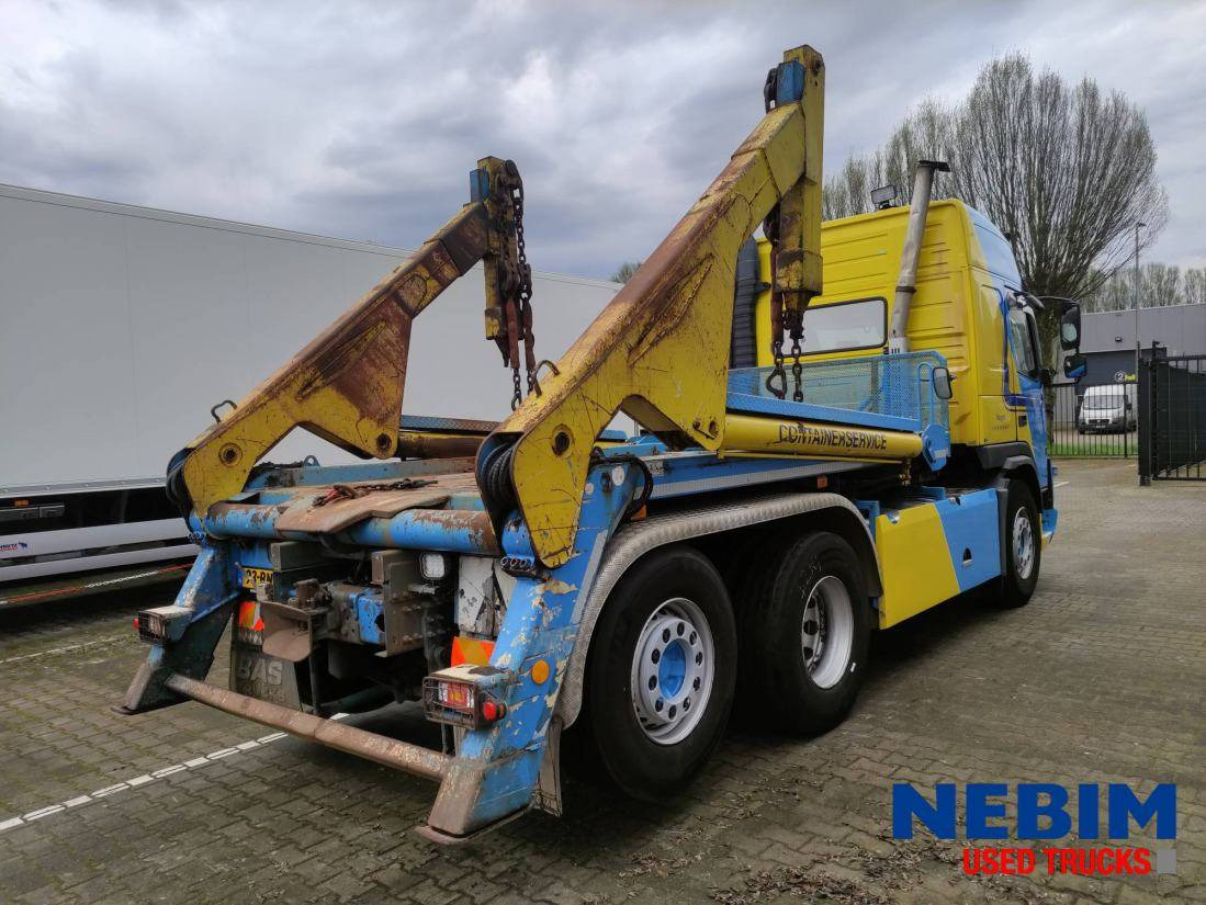 Skip loader truck Volvo FMX 460 6x2 - Meier Ratio 18T - Container system