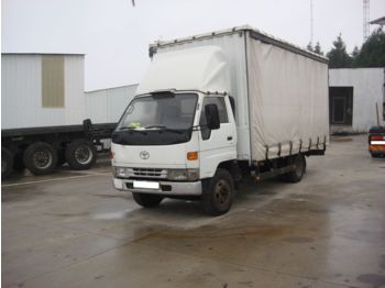 Curtainsider truck TOYOTA Dyna 280 Left hand drive Turbo Intercooler 4.1 diesel 7.5 ton: picture 1