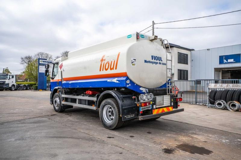 Tank truck DAF LF55 280+ ALU 13000L/4 COMP.