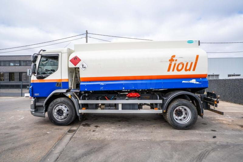 Tank truck DAF LF55 280+ ALU 13000L/4 COMP.