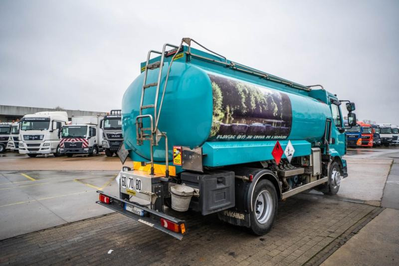 Tank truck Renault MIDLUM 270 DXI + MAGYAR ALU 11000L+5COMP.