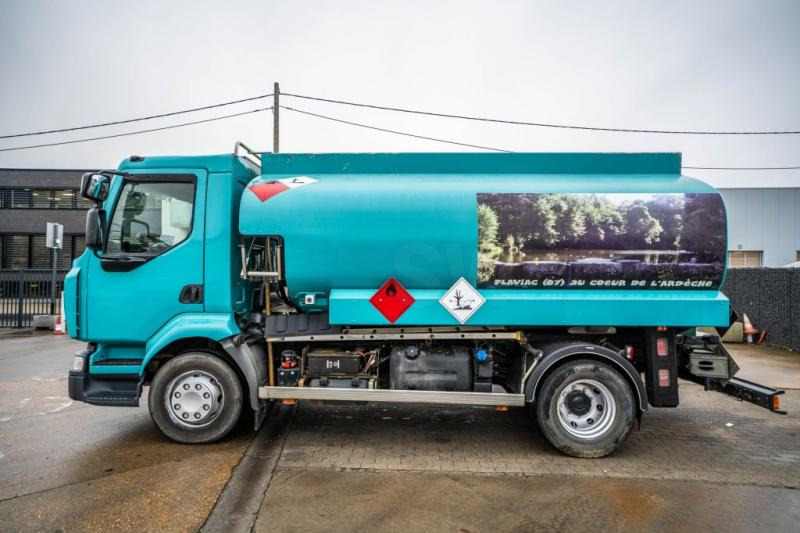 Tank truck Renault MIDLUM 270 DXI + MAGYAR ALU 11000L+5COMP.