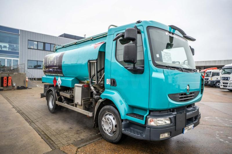 Tank truck Renault MIDLUM 270 DXI + MAGYAR ALU 11000L+5COMP.