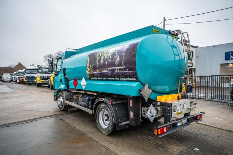 Tank truck Renault MIDLUM 270 DXI + MAGYAR ALU 11000L+5COMP.